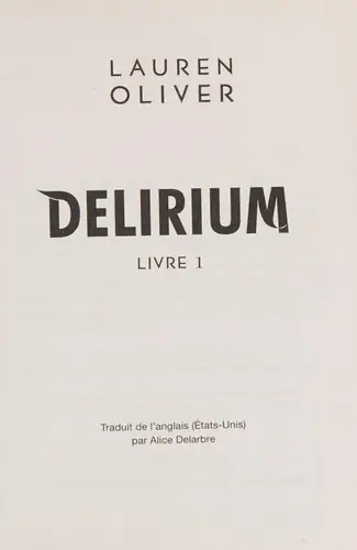 Delirium