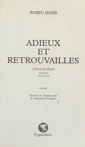 Adieux et Retrouvailles