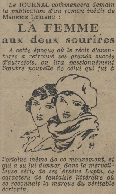 La Femme aux deux sourires