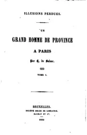Un grand homme de province à Paris