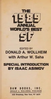 1989 Annual World's Best SF