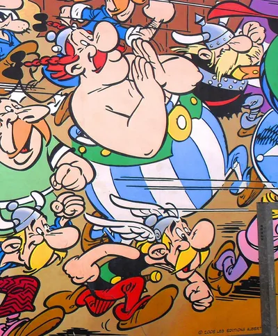 Asterix drar i fält