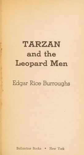 Tarzan and the Leopard Men