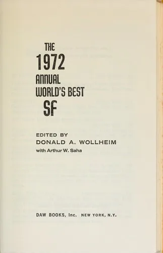 The 1972 Annual World's Best SF