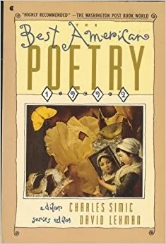 The Best American Poetry 1992