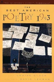 The Best American Poetry 1993