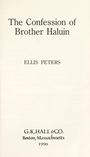 The Confession of Brother Haluin