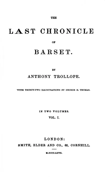 The Last Chronicle of Barset
