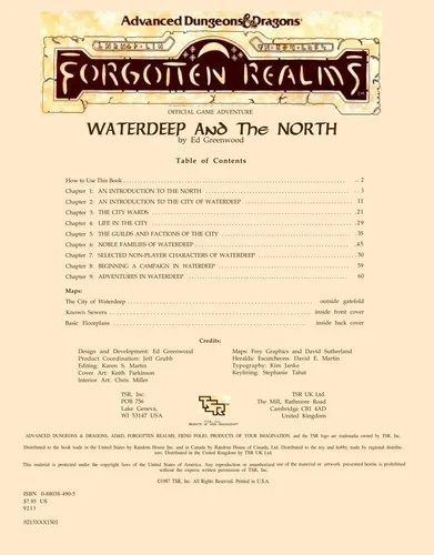 Waterdeep and the North