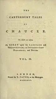 The Canterbury Tales