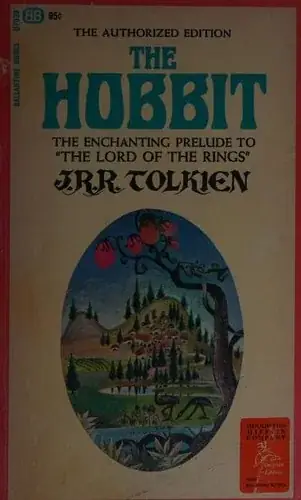 Okładka: Hobbit, czyli tam i z powrotem